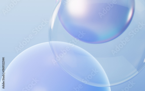 Abstract geometric shapes, abstract spheres, mobile phone wallpaper, desktop wallpaper, 3d rendering.