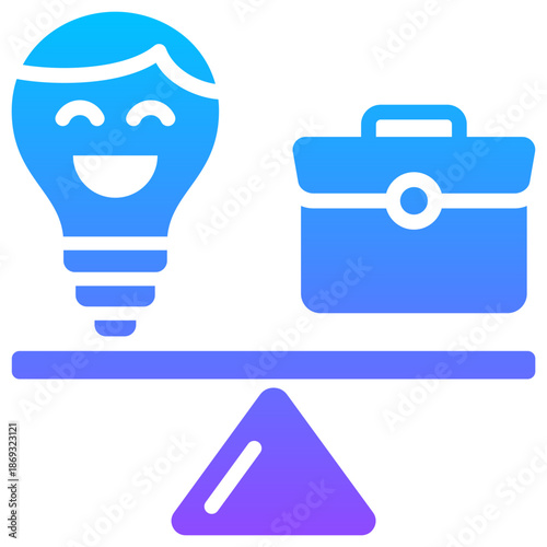 Work Life Balance Icon