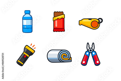 Survival Gear Icons
