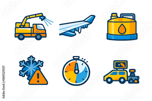 Airport Ground Support Icons
