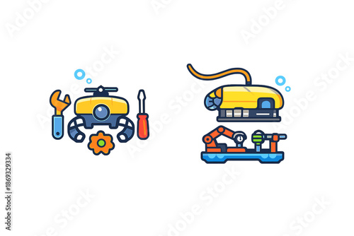 Robotics and Automation Concept Art