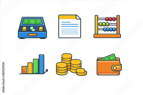 Financial Icons Collection