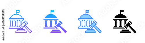 Federal Multi Style Icon Set