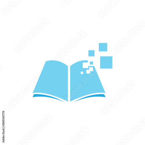 Book education logo templat