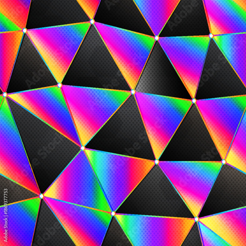 Holographic Spectrum Geometric Triangles