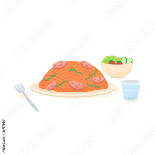 japanese napolitan menu set