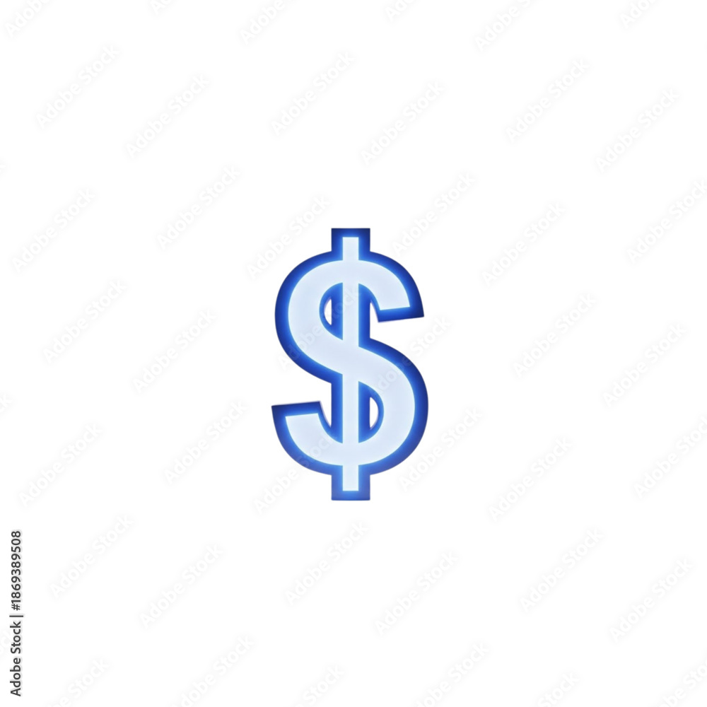 Obraz premium us dollar sign