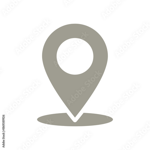Location pin icon flat vector illustration design. Map marker icon collection flat style. map glyph icon