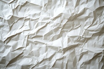 Abstract White Paper Texture with Shadows and Creases for Modern Mockups and Creative Designs