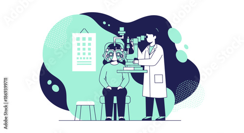 Scientists Conducting Laboratory Research Experiment.