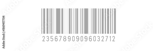 bar code isolated on white background 