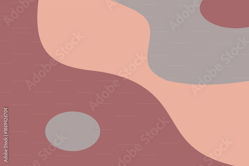 colorful vintage wavy layout