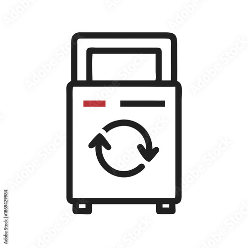 Washing machine icon