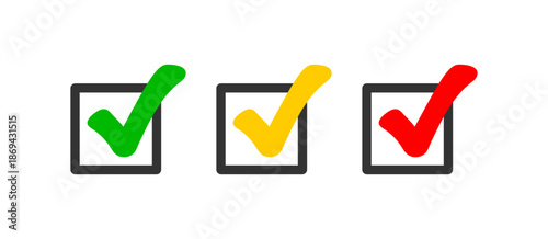Triple check image icon. Vector illustration design.