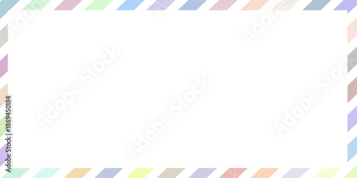 candy cane frames. Christmas and New Year candy frame. Holiday xmas border.  isolated on white background. Vector illustration.