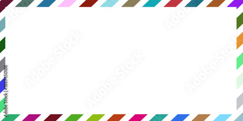 candy cane frames. Christmas and New Year candy frame. Holiday xmas border.  isolated on white background. Vector illustration.