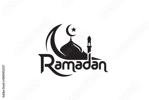 Ramadan themed vector illustration vector illustration on transparent background