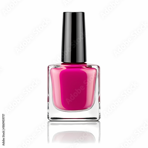 nail polish isolated on white