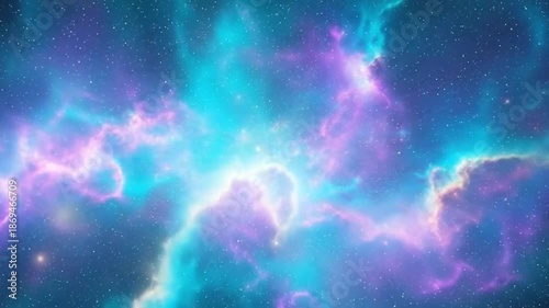 Celestial Canvas: A mesmerizing panorama of the cosmos unfolds, its canvas painted with swirling nebulae and ethereal light, creating a sense of awe and wonder.