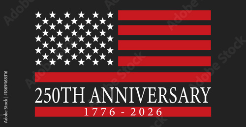 250th anniversary USA Background