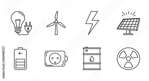 Various sources of energy