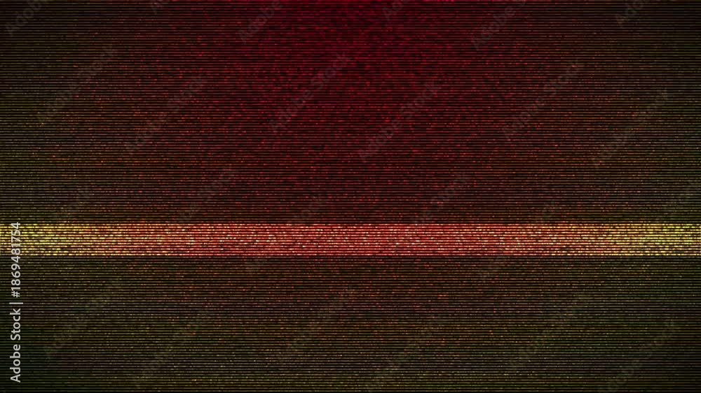 glitch screen with VHS error signal, TV static, old vhs tape tv, bad tv ...