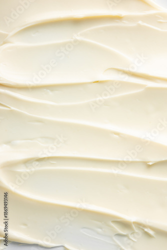 Texture food of dip mayo smear