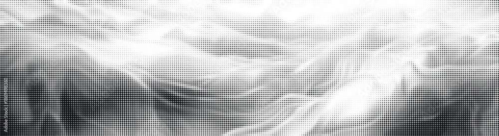 Fototapeta premium Abstract Dotted Texture Illustration High Contrast Black and White Design Pattern for Backgrounds and Graphic Elements