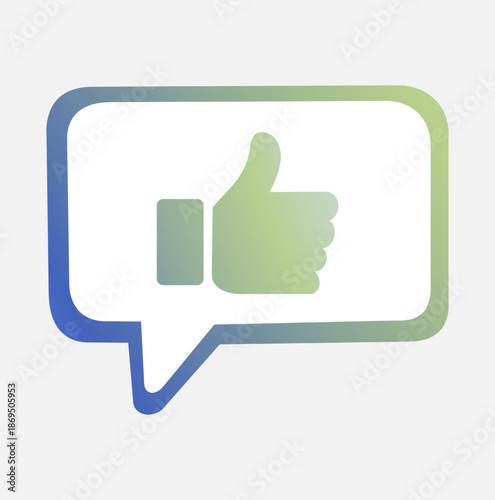 Like Message Chat Bubble Icon