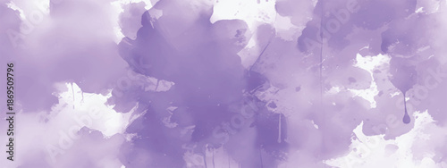 Creative Watercolor Wash Texture with Soft Violet Highlights