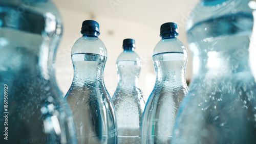 Quadro em tela Bottles With Drinking Water