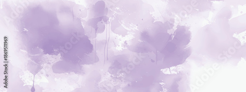 Minimal Abstract Watercolor Texture with Light Pastel Violet
