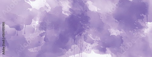 Abstract Purple Wash Art with Smooth Color Layering