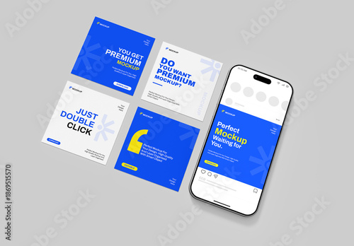 Social Media Web Banner Mockup