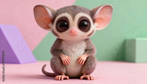 mouse with a pink