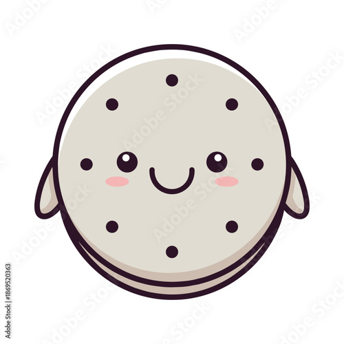 Adorable Cookie Character Illustration