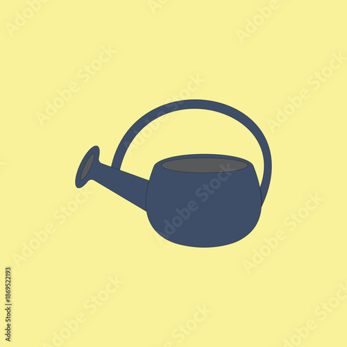 Gardening tool watering can vector illustration
