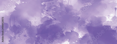 Artistic Purple Watercolor Texture for Elegant Background Use