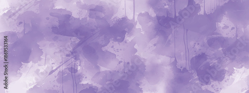 Minimalist Abstract Watercolor Background Featuring Soft Purple Wash