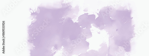Decorative Purple Watercolor Texture with Light and Airy Feel