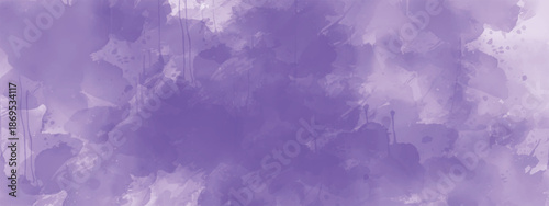 Serene Abstract Watercolor Background Inspired by Soft Purple Hues