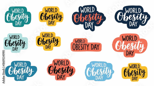 World Obesity Day text collection for awareness campaigns.