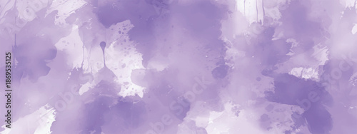 Calm and Soothing Purple Watercolor Texture for Creative Design Backgrounds