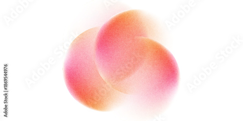 Color gradient, gradation circle, vector grain noise texture holographic blur abstract background. Color watercolor gradient blend mesh of neon iridescent colors gradation