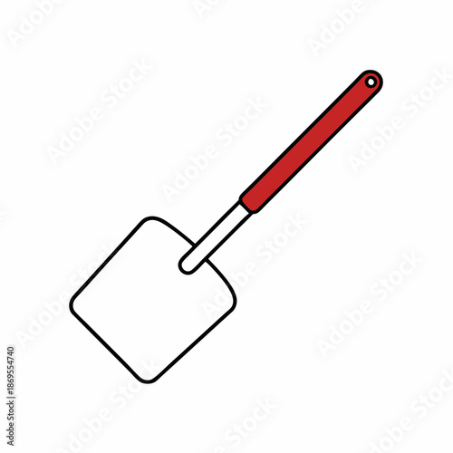 Kitchen Spatula Vector Illustration