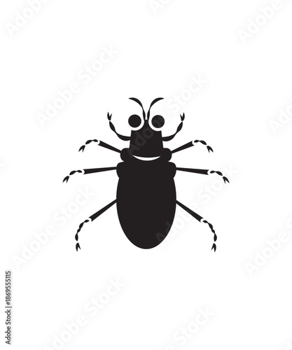 flea icon, vector best flat icon.