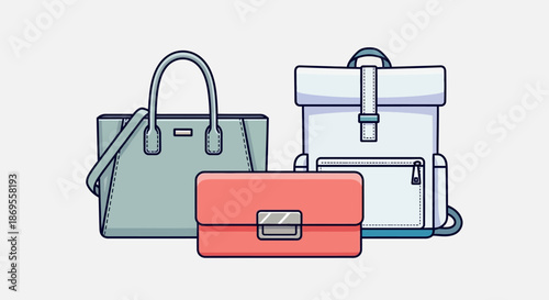 Handbags, Backpacks, and Wallets in Modern Design