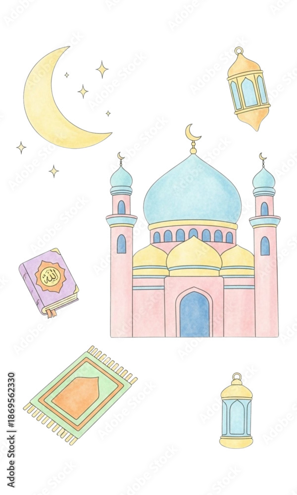 Fototapeta premium Element Mosque