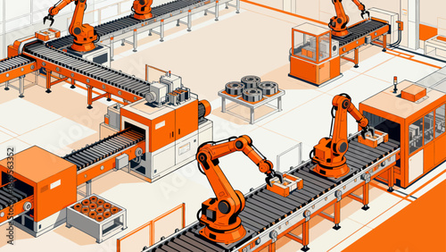 Automated Factory Production Line