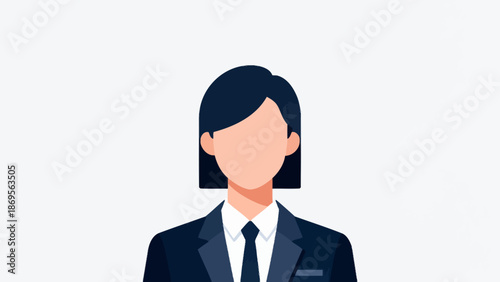 Illustration of a person in business attire